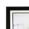 4 Pack: Wide Black Frame, 20" x 24" With 16" x 20" Mat, Home Collection By Studio Décor®